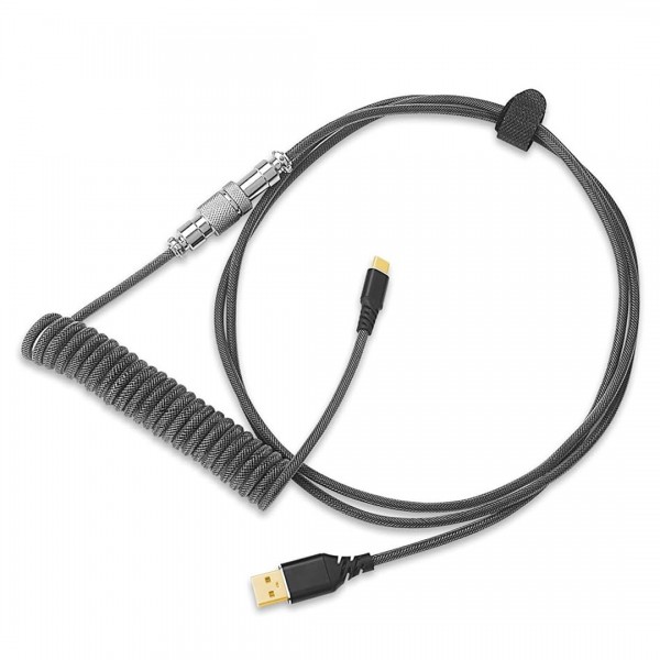 Gaming Αξεσουάρ - Redragon A115B Type C USB Coiled Spring Wire Cable - Προσφορές