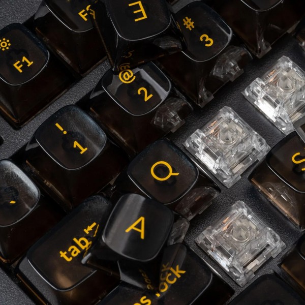 Gaming Αξεσουάρ - Redragon A138 Transparent Black keycaps - Προσφορές